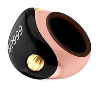 Contador De Timbre Inteligente - Contador De Dedos Electrónico De Silicona ABS | Pantalla LED , Batería De 75 MAh | Clicker Digital Portátil Para Oraciones, Deportes, Tejido Y Tareas Diarias De Co