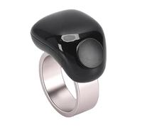 Contador Digital Anillo Recordatorio de Oraciones Elegante Impermeable Bluetooth 5.1 Alarma para Uso Diario Unisex Aleación de Ti (18 y 20 mm)