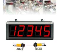 Contador digital automático, contador de visitantes con pantalla LED, 4/5/6 dígitos para cinta transportadora, línea de producción y uso de fábrica, solución de conteo eficiente