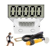 Contador digital, Clicker para contar - Clicker de conteo digital automático,Contador digital con pantalla automática LED, contador con pantalla digital electrónica de 6 dígitos