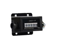 Contador Digital de 0 A 99999, Temporizador de con Números de 5 Dígitos, Contador Manual de Trazos con Reinicio Mecánico D67-F
