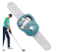 Contador digital de contador de clicker - Anillo de contador manual | mecánico ajustable y reajustable con diseño de diamantes de imitación de flores, portátil para práctica de enseñanza