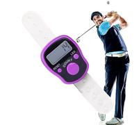 Contador Digital de Dedo, Anillo Medidor Electrónico con Pantalla Digital, Accesorio Portátil Reiniciable de Conteo por para Recuento de Bienes Eventos Escolares