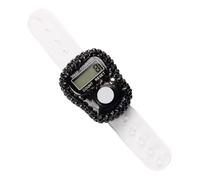 Contador Digital De Dedos Con Pantalla LCD - Contador Electrónico De Dedos | Contador Manual | Anillo Contador De Vueltas De Crochet | Anillo De Registro De Números Con Pantalla LCD Reiniciable Para V