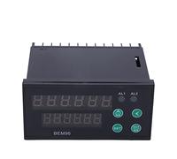 Contador Digital Industrial 6 Dígitos 0.00001-999999, Medidor Multifuncional AC 250V 5A para Tubería - Preciso y Versátil para Aplicaciones Industriales