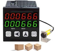 Contador Digital Industrial 70cm Detección De La Distancia Cuenta Automática hasta 999999 con Memoria De Apagado para La Línea De Producción De La Cinta Transportadora