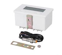 Contador digital industrial Interruptor de sensor electrónico de 6 dígitos Contador de perforación Alta Distancia de inducción de 35 mm (contador de 5 bits+inductor de metal+accesorios)