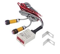 Contador digital industrial ZenithAur con rango 1-999999 y distancia de detección de 5 m, detecta objetos transparentes/opacos con reinicio de panel para equipos de maquinaria (AC220V)