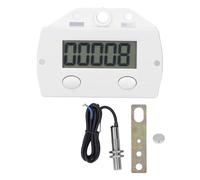 Contador Digital para Máquina de Tejer, Contador Electrónico Lcd de 5 Dígitos 0-99999 Clicker Digital de Interruptor de Proximidad de Inducción Magnética, Con Sensor, para Líneas de Producción