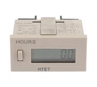 Contador Digital, Totalizador Eléctrico AC 110-220V H7ET-BVM Con Pantalla LCD de 6 Dígitos(horas)