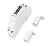 Contador eléctrico digital LCD 220V monofásico Din Rail 5-32A - Medición precisa con pantalla LCD, alta fiabilidad, instalación sencilla para uso interior residencial e industr