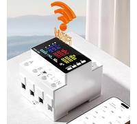 Contador Eléctrico Trifásico LCD 80A Carril DIN(KWS-306WF)
