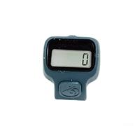 Contador electrónico con pantalla LED, capacidad de 99,999 unidades, ergonómico, para uso cómodo en deportes, fitness, yoga y actividades al aire libre (verde oscuro)