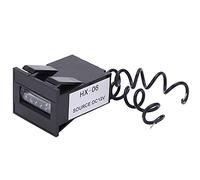 Contador Electrónico de 6 Dígitos, Contador Electromagnético de 6 Dígitos para Registro Acumulativo para la Industria(12V)