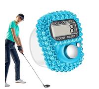 Contador electrónico de dedo - Clicker de anillo contador Tally, contador de clicker para dedo digital LCD | Práctico contador de revoluciones para deportes, remo, pesca, tejer, coaching para