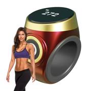 Contador electrónico de dedo, contador de dedo recargable ajustable, anillo de banco de moda, herramienta de conteo inteligente para gimnasio