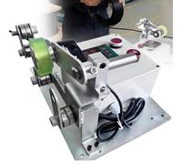 Contador electrónico de longitud de alambrón, medidor de cable por rodillo | Con alarma y configuración de valor inicial, pantalla LED; mide en pies, pulgadas, metros y yardas para cables metálicos