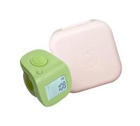 Contador electrónico de mano con pantalla de alta precisión y puerto USB recargable para contar fácilmente en varios ajustes, contador de alta precisión