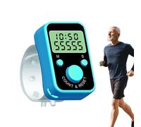 Contador electrónico de - Mini clicker de dedos compacto, dispositivo de conteo de mano, rastreador de manualidades con pantalla LCD | Herramienta útil para bares, restaurantes, eventos