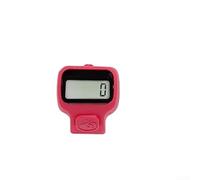 Contador electrónico portátil de mano con pantalla grande para contar con precisión hasta 99999 (rojo)