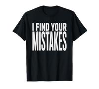 Contador Fiscal Encontrador De Errores Fiscales Humor Camiseta