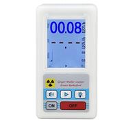 Contador Geiger Br-6, Detector de Radiación Nuclear, Detector de Radiación de Dosímetro Profesional, Pantalla Grande Fácil de Leer, Detección de Rayos X y Beta Gamma