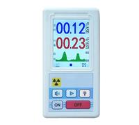 Contador Geiger, Detector De Radiación Nuclear, Dosímetro Personal, Beta Gamma Rayos X, Probador Radiactivo LCD, Herramienta Mármol Sensibilidad en todo momento con total confianza(B6-6)