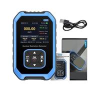 Contador Geiger Detector de radiación nuclear Dosímetro personal Probador de radiactividad Detector de canicas,Pruebas rápidas(Blauw)