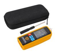 Contador Geiger Detector de radiación Nuclear Medidor de detección radiactiva Digital con Alarma de luz Sonora para Uso Industrial doméstico Material ABS