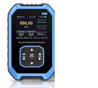 Contador Geiger GC-01 Detectores dosímetros personales de radiación nuclear Detector rayos X y gamma Probador radiactivo(Blue GC-01)