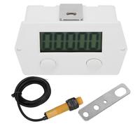 Contador industrial 5 d¨ªgitos para m¨¢quinas herramienta, contador mec¨¢nico restablecible con pantalla de inducci¨®n magn¨¦tica, ideal para pruebas el¨¦ctricas en industria electr¨®nica, XJ-5J