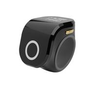 Contador manual - Clicker mecánico de metal con contador digital de dedos y pantalla LED, clicker electrónico con funciones de suma y resta para contar con precisión.