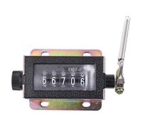 Contador manual de 5 dígitos reajustable a mano para maquinaria industrial, prensas textiles, aplicaciones de tejer, contador mecánico industrial