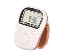 Contador manual LCD recargable de 6 dígitos con gestión de tareas múltiples de 7 canales y anillos de silicona ajustables para seguimiento de fitness, dispositivo de seguimiento de eventos múltiples