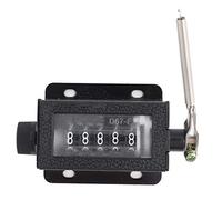 Contador mecánico D67-F de 5 dígitos reajustable manual manual para contador de trazos para textiles, maquinaria, impresión de embalajes