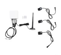 Contador Monofásico 80A con Pinza para ct Contador Monofásico | Trifásico o monofásico, 80A máx, pinza para ct incluida, app para tuya Smart, control remoto global