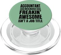 Contador Porque Freakin' Awesome no es un título de Trabajo PopSockets PopGrip para MagSafe