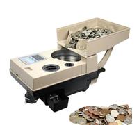 Contador y clasificador automático de monedas, 1200 monedas/minuto, recuento acumulado, para la mayoría de monedas