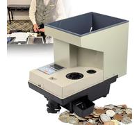 Contador y clasificador rápido de monedas, 1500 piezas/minuto de alta velocidad, automático, se adapta a la mayoría de monedas, para banco y oficina