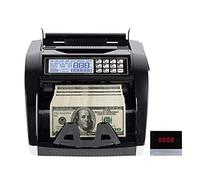 Contadora de Billetes, Maché de dinero Mini Portable Money Counter Detector facturas Automática Detección Top Bill Máquina conteo por UV MG