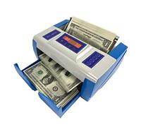 Contadores de billetes, Bill Counter, Money Machine M06 El detector de efectivo pequeño y portátil es adecuado for muchas monedas extranjeras, como A NOSOTROS, Euro, Dólar de Taiwán, etc.