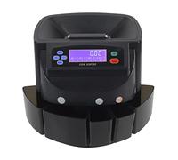 Contadores de billetes, Contador de monedas, clasificador y envoltorio 9005 CONTINADOR DE MÁSETO DE CUENTA DE CUENTA DE MONEZA CONTAJE DEL CONTINO DE CONTINUACIÓN(Grey)