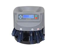 Contadores de billetes, Dólar estadounidense Contador de monedas, clasificador y equipo de conteo de envoltorio Equipo American Coin Moned Machine Contador de monedas con personalización