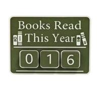 Contadores de lectura de libros, decoración para amantes de libros y decoración de escritorio, indicador de destino de lectura, para biblioteca, esquina, escritorio, amante de libros, lectores