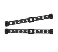 Contadores de puntos para el mostrador de punto de fútbol de fútbol, 2 paquetes de mesa de fútbol | Digit Point contadores con pantalla manual para mesas de fútbol de mesa estándar, ma