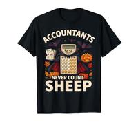 Contadores Nunca cuentan ovejas Divertido Contador de Halloween Camiseta