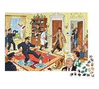 Contaminación de la Escena del Crimen Puzzle De Madera Impermeable DIY Puzzles De 1000 Piezas Regalos para Adultos Desafiante Y Estimulante Rompecabezas Juegos Desafiantes