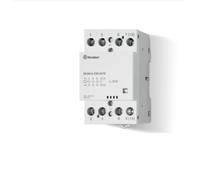 Contattore Modulare 63A 4NO 230V AC/DC con Indicatore LED Finder 226400244310