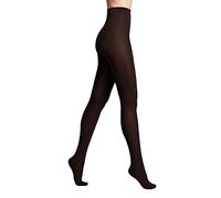 Conte elegant Mallas de Mujer ALGODÓN 250 DEN con Algodón y LYCRA Extra Grueso Liso Reforzado Dedos de los pies Caliente para Otoño e Invierno Color Mocca Tamaño 2
