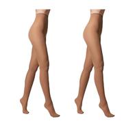 Conte elegant Mallas de Mujer EPISODE 50 DEN Tejido de Microfibra Terciopelo Suave y Grueso Dedos de los pies Reforzados Caliente para Otoño e Invierno Color Bronce Tamaño 5